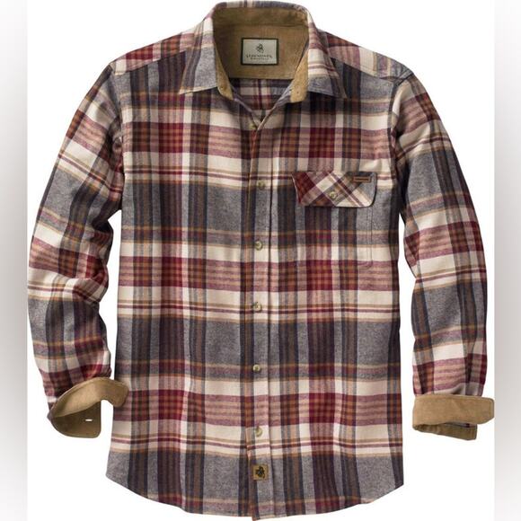 NWOT Legendary Whitetails Men’s Buck Camp Flannel Long Sleeve Size Large - Picture 1 of 8